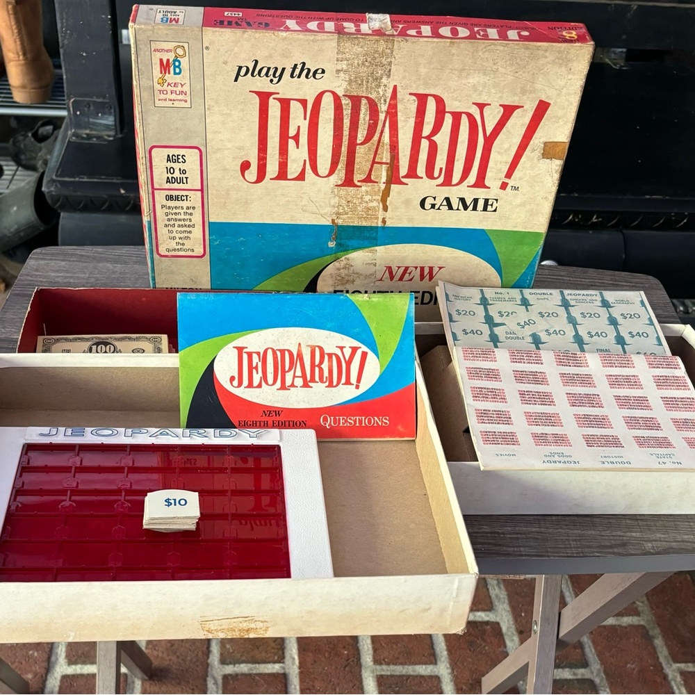 Antique board games